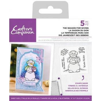 Crafters Companion - The Season for Giving - Clear Stamps