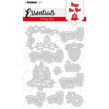 Studio Light Die Cut - Stanze - als Stanzschablone christmas Merry christmas 3 1