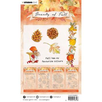 Studio Light - Clear Stamp pel beauty of fall Pilze - Kürbisse nr.62