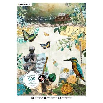 Studio Light - Designpapier - New awakening die-cut block Paper elements nr.01