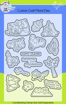 Lil Bluebird Designs Camping Critters - Die Set