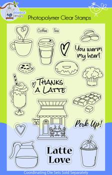 Lil Bluebird Designs - Coffee Time - Clear Stamps