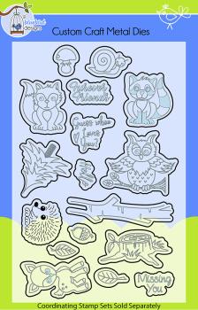 Lil Bluebird Designs - Forest Friends - Die Set