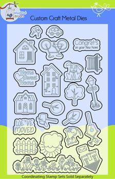 Lil Bluebird Designs - Home Sweet Home - Die Set