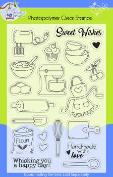 Lil Bluebird Designs - In the Kitchen - Clear Stamps