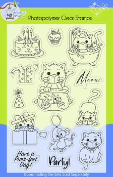Lil Bluebird Designs - Kitty Love - Clear Stamps