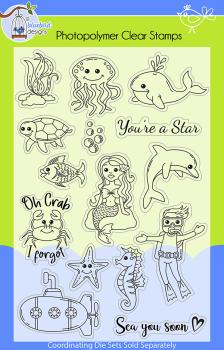 Lil Bluebird Designs - Under the Sea - Clear Stamps