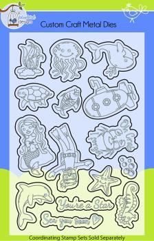 Lil Bluebird Designs - Under the Sea - Die Set
