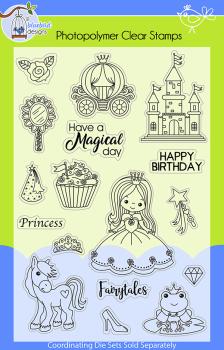 Lil Bluebird Designs - Princess Party - Clear Stamps