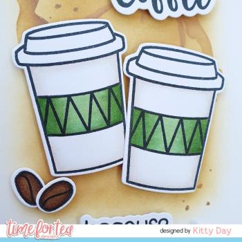 Time For Tea Clear Stamps Coffee Lovers 