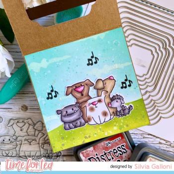 Time For Tea Clear Stamps Dog Gone Mutts 