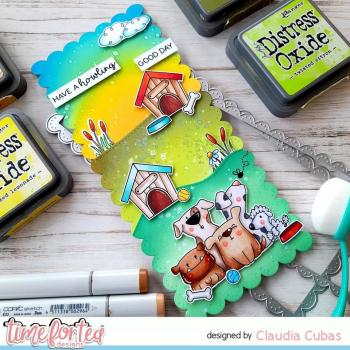 Time For Tea Clear Stamps Dog Gone Mutts 