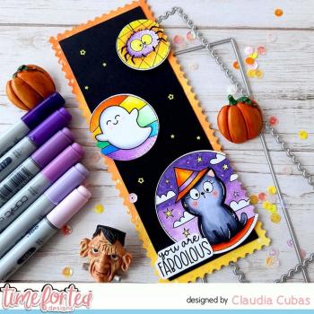 Time For Tea Clear Stamps Spooky Circles 