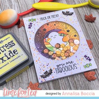 Time For Tea Clear Stamps Spooky Circles 