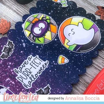 Time For Tea Clear Stamps Spooky Circles 