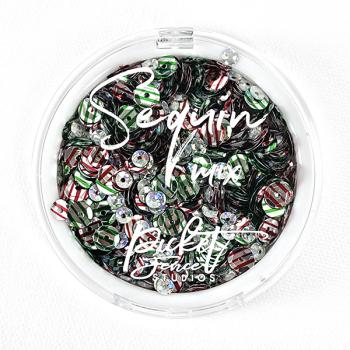 Picket Fence Studios More Peppermint Kisses Sequin Mix  Pailetten