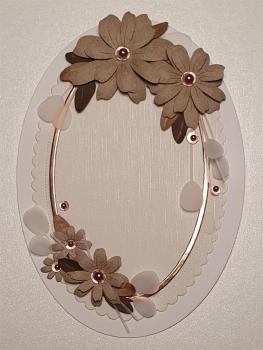 Simple and Basic " Small Pierced Scalloped Ovals Cutting " Stanze - Die