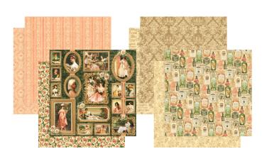 Graphic 45 "Portrait of a Lady Deluxe Collector's Edition" 12x12" Collection Pack