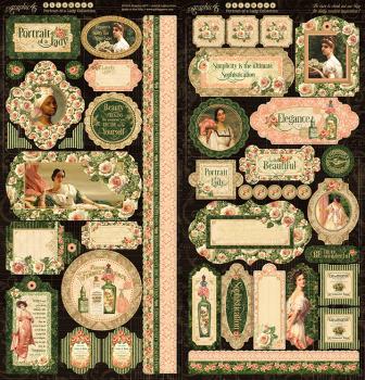 Graphic 45 "Portrait of a Lady Deluxe Collector's Edition" 12x12" Collection Pack