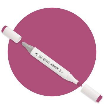 Couture Creations Twin Tip Alcohol Ink Marker Wine Red