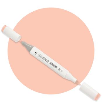 Couture Creations Twin Tip Alcohol Ink Marker Peach