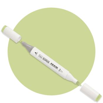Couture Creations Twin Tip Alcohol Ink Marker White Lotus Leaf