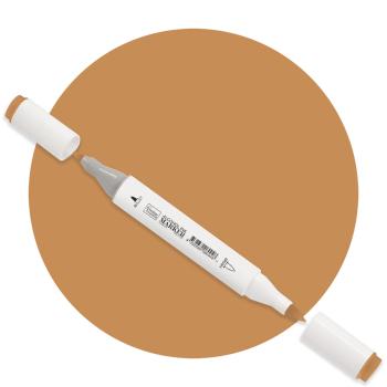 Couture Creations Twin Tip Alcohol Ink Marker Storm Beige