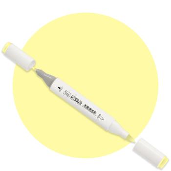 Couture Creations Twin Tip Alcohol Ink Marker Bright Yellow