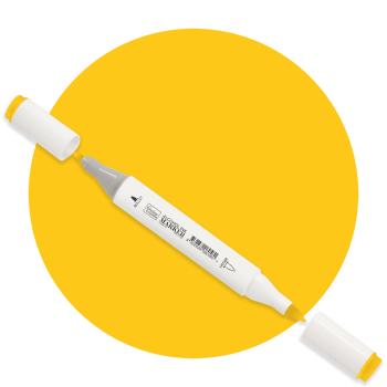 Couture Creations Twin Tip Alcohol Ink Marker Fresh Yellow