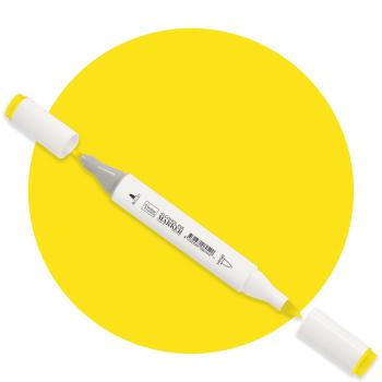 Couture Creations Twin Tip Alcohol Ink Marker Light Yellow