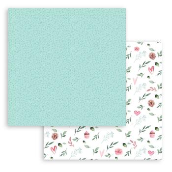 Stamperia "Christmas Rose" 8x8" Paper Pack - Cardstock