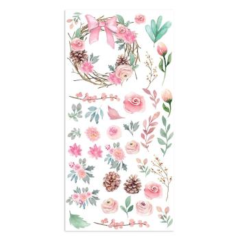 Stamperia "Christmas Rose" 8x8" Paper Pack - Cardstock