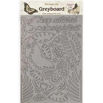 Stamperia " Amazonia Butterflies" Greyboard Die Cuts - Stanzteile aus Graupappe