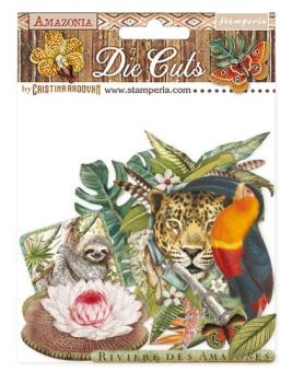 Stamperia "Amazonia" Die Cuts - Stanzteile
