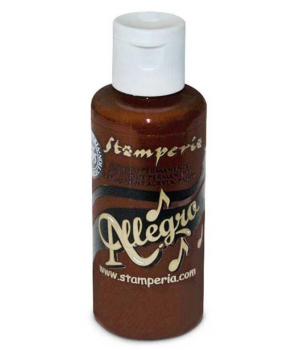 Stamperia Allegro Paint "Chocolate" 60ml - Acrylfarbe