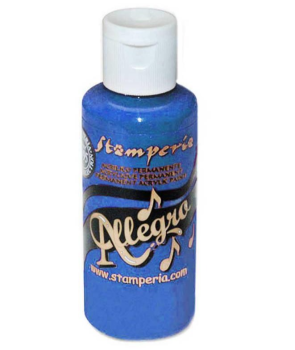 Stamperia Allegro Paint "Blue" 60ml - Acrylfarbe