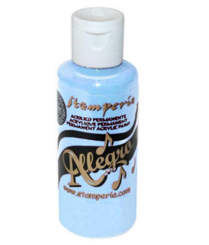 Stamperia Allegro Paint "Baby Blue" 60ml - Acrylfarbe