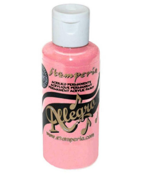 Stamperia Allegro Paint "Pink" 60ml - Acrylfarbe