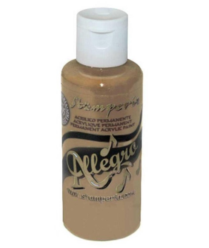 Stamperia Allegro Paint "Cappuccino" 60ml - Acrylfarbe