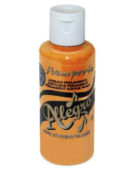 Stamperia Allegro Paint "Orange" 60ml - Acrylfarbe