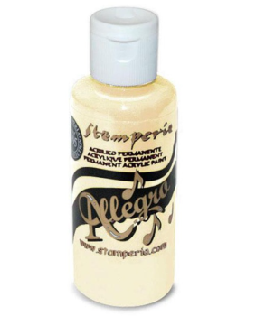 Stamperia Allegro Paint "Milk White" 60ml - Acrylfarbe