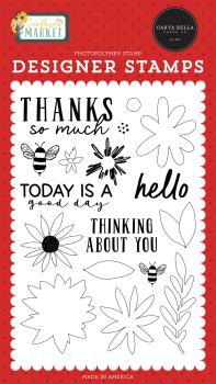 Carta Bella "Today Is A Good Day" Stempelset - Clear Stamp-Set