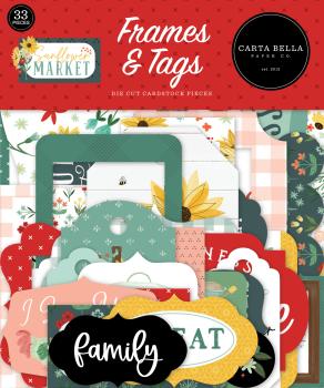 Carta Bella "Sunflower Market" Frames & Tags