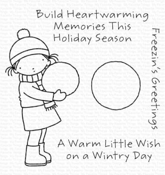 My Favorite Things Stempelset "Freezin's Greetings" Clear Stamp Set