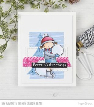 My Favorite Things Die-namics "Freezin's Greetings" | Stanzschablone | Stanze | Craft Die