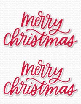 My Favorite Things Die-namics "Merry Christmas" | Stanzschablone | Stanze | Craft Die