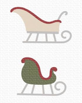 My Favorite Things Die-namics "Sled Duo" | Stanzschablone | Stanze | Craft Die