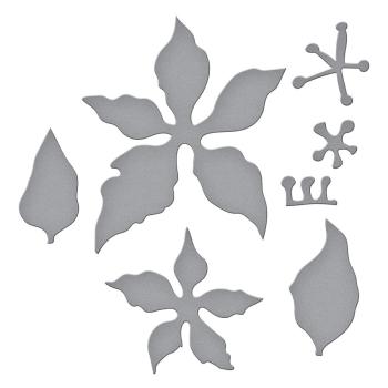 Spellbinders Die "Poinsettia Etched" Stanzschablone