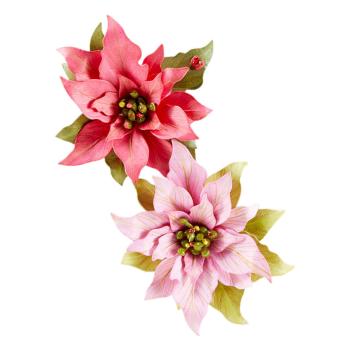 Spellbinders Die "Poinsettia Etched" Stanzschablone