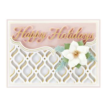Spellbinders Die "Mosaic Bracket Card Builder Etched" Stanzschablone